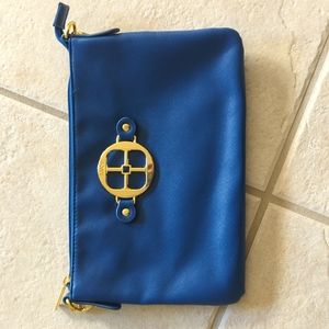 Cobalt Blue Iman Global Chic Clutch